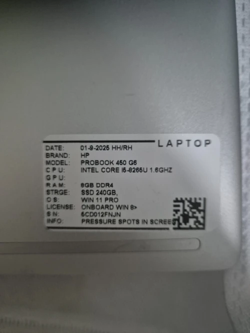 HP PROBOOK 460 G6
