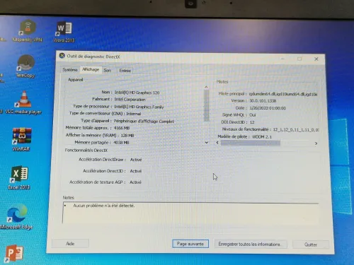 LOT DELL LATITUDE 7470 / INTEL I5 6 EME / 8G / 128 SSD / 14 FHD