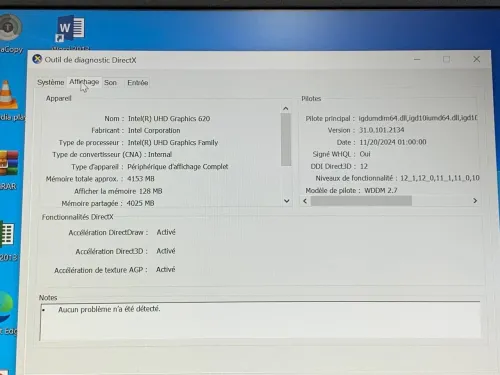 DELL LATITUDE 5490 / INTEL I5 8EME / 8G / 512 SSD NVME / 14 / FHD
