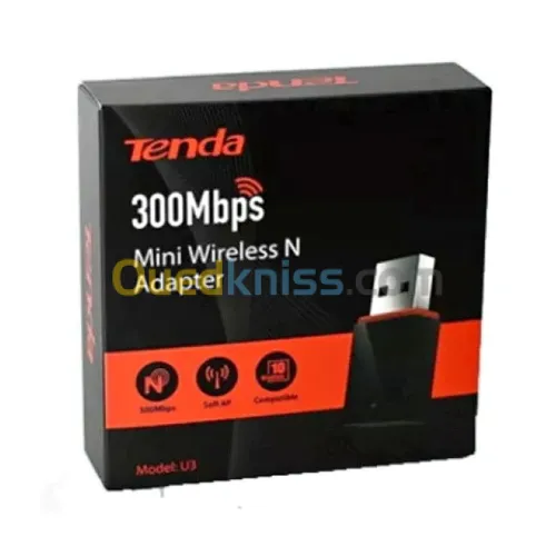 Clé WifiTenda U3 / 300Mbps Mini Wireless 11N USB Adapter
