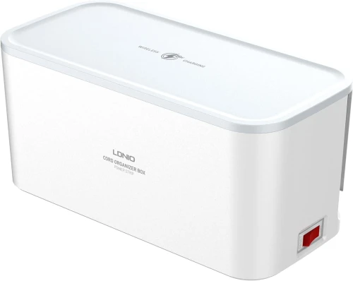 Boîtier multiprise sans fil Ldnio avec 5 prises d'alimentation 2 ports USB puissance de 2500W