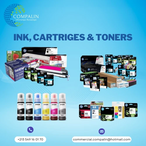 Cartouches Et Toners EPSON/CANON/KYOCERA/BROTHER/HP/SAMSUNG/LEXMARK/XEROX/RICOH