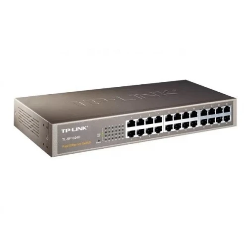 TP Link SWITCHE 24 PORTS TP-LINK TL-SF1024D 10/100MBPS RACKMOUNT