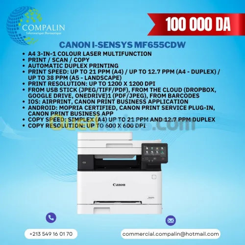 Canon i-SENSYS MF655Cdw