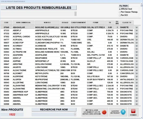 LOGICIEL GESTION PHARMACIE : PHARM ASSIST