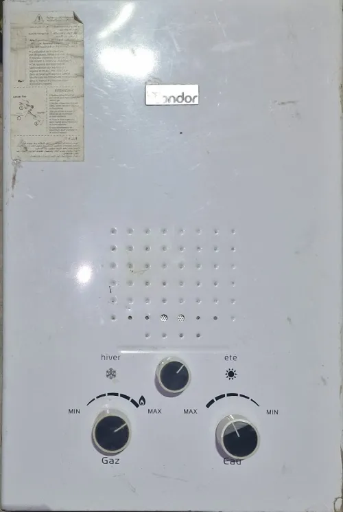 Chauffe bain condor 6.5 litre