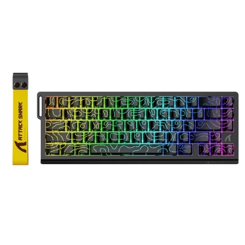 ATTACK SHARK X68HE Rapid Trigger Keyboard Magnetic Switch