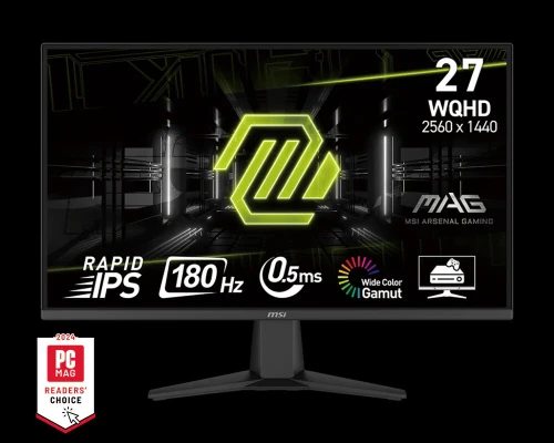 MSI MAG 275QF 27" QHD 180Hz 0.5MS HDR Consolemode sRGB101%  AMD Freesync EYE care