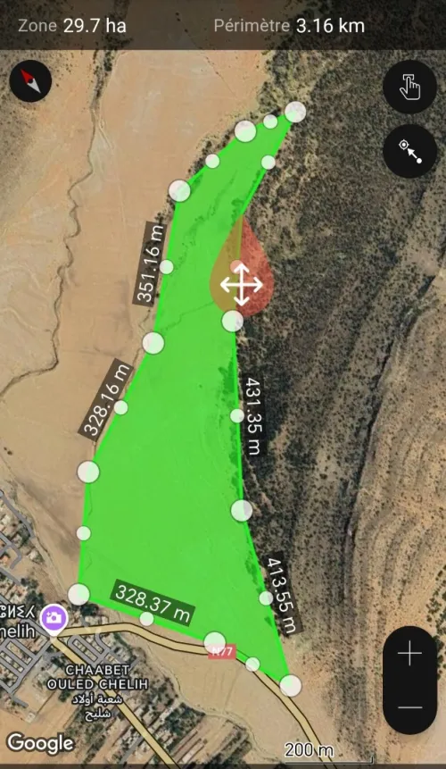 Vente Terrain Agricole Batna Oued chaaba