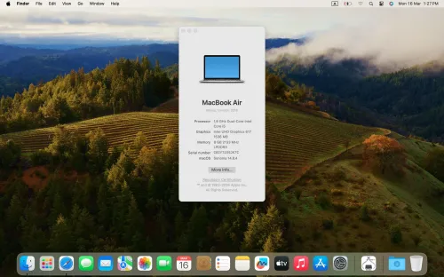 MacBook Air 2018 - i5 / 8GB RAM / 128GB SSD - Très bon état - 561 cycles