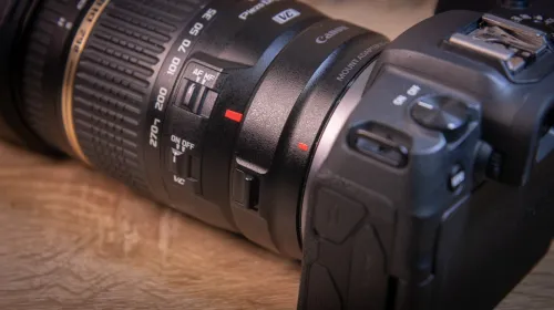 CANON RP + ADAPTER EF-RF + OBJECTIF 