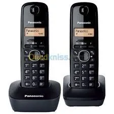 TELEPHONE PANASONIC SANS FIL KX-TG1612 DOUBLE COMB KX TG 1612
