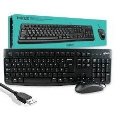 CLAVIER ET SOURIS LOGITECH MK120 FR USB FILAIRE MK 120