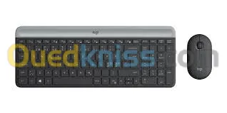 CLAVIER ET SOURIS SANS FIL LOGITECH MK470 SLIM 