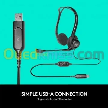 CASQUE LOGITECH 960 USB AVEC MICROPHONE ORIGINAL