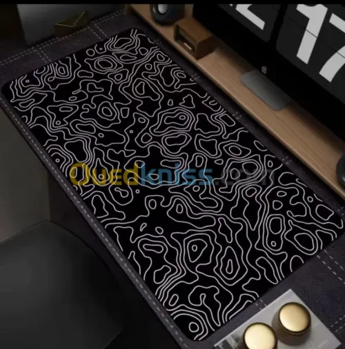 Tapis De Souris XXXL Black Abstract