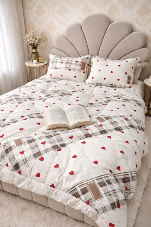 Cohette et draps