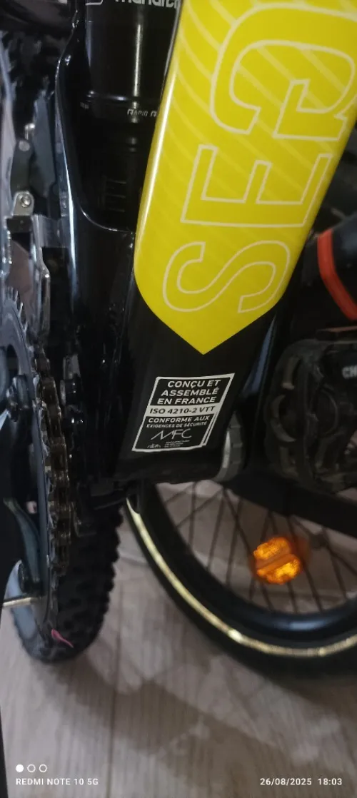 VTT double amortisseur 27,5 كابة presque neuf !!! 