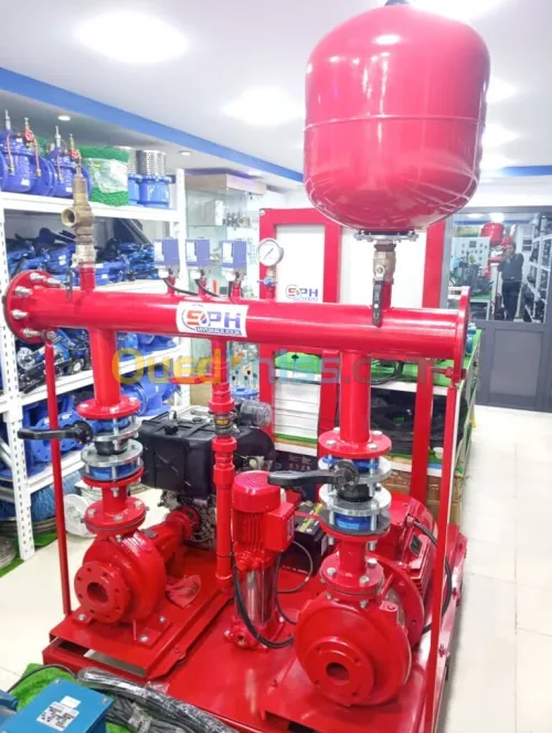 SKID ANTI INCENDIE & INSTALLATION
