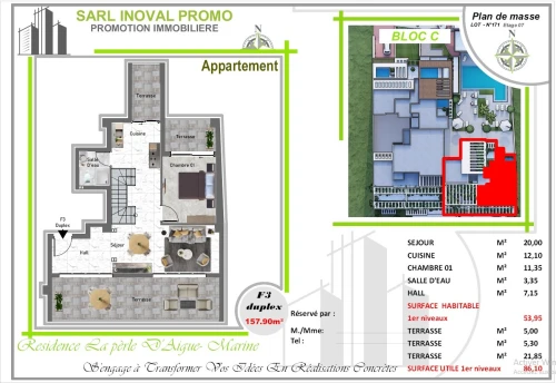 Vente Appartement Duplex F3 F4 Béjaïa Beni ksila