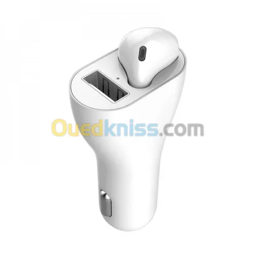2 en 1 Oreillette Bluetooth + Port USB
