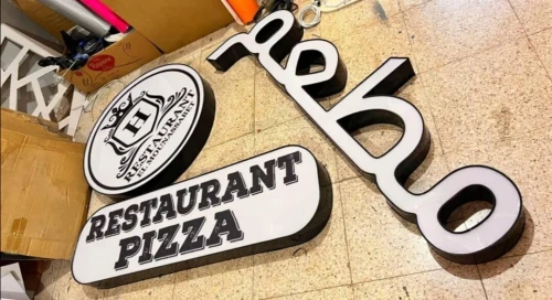 Lettres Boîtier 3D