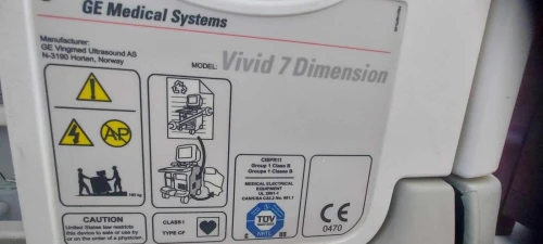 Pièces pour Echographe GE Vivid7
