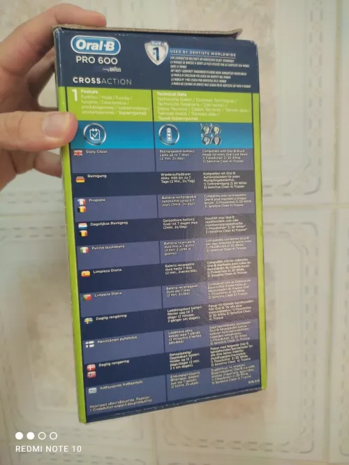 Oral b pro 600 