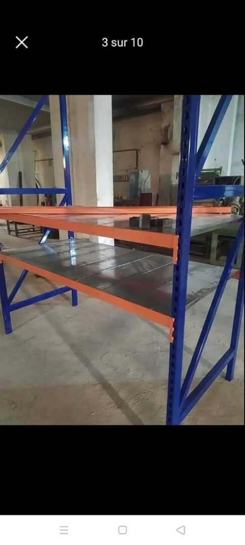 Etagere métallique semi-lourd de stockage 