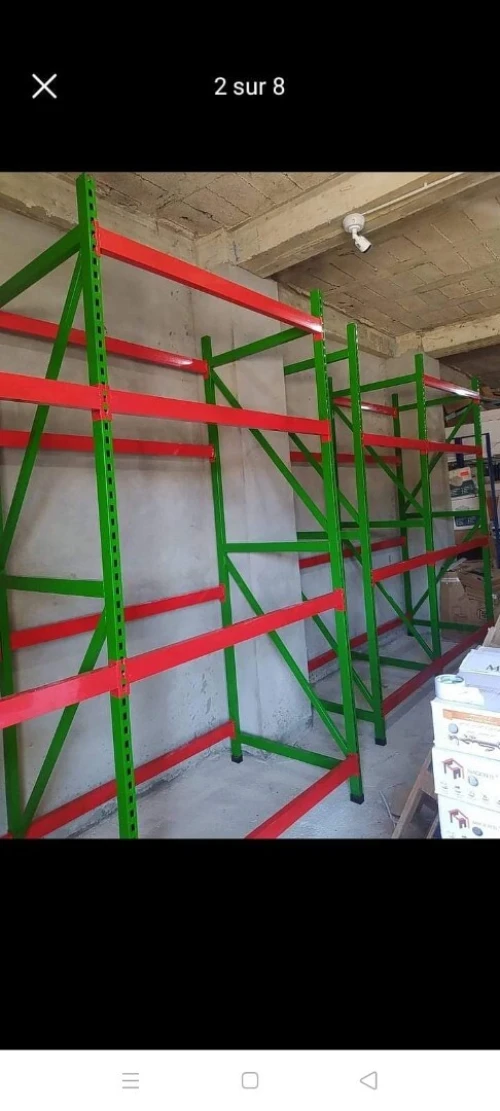 Etagere métallique semi-lourd de stockage 