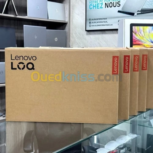LENOVO LOQ 15 / 12th I5-12450HX / 24Go DDR5 / 1To SSD / NVIDIA RTX 3050 6Go / 15.6  FHD 144hz