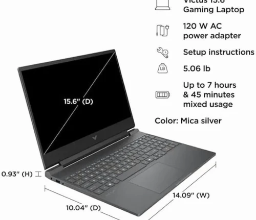 Victus by HP 15-fb3093dx / Ryzen 7 7445HS / 16Go DDR5 / RTX 4050 / 512SSD / 15.6 FHD 144Hz