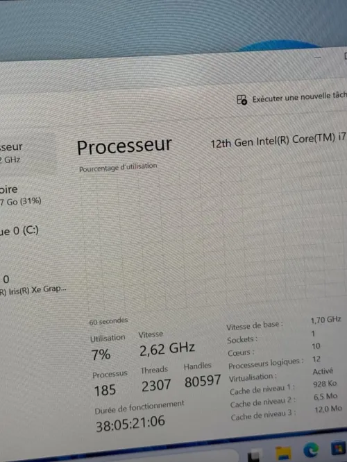 ASUS ExpertBook 14 / i7-1255U / 16 Go DDR5 / 1 To SSD / 14 FHD