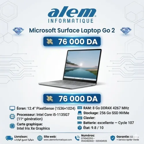 Microsoft Surface Laptop Go 2