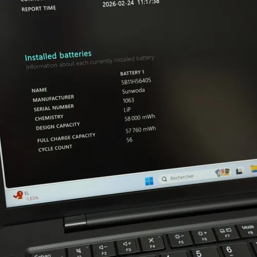 Lenovo ThinkPad T14s Gen 5 / Intel Core Ultra 5 125U / 16 Go DDR5 / 14 FHD+