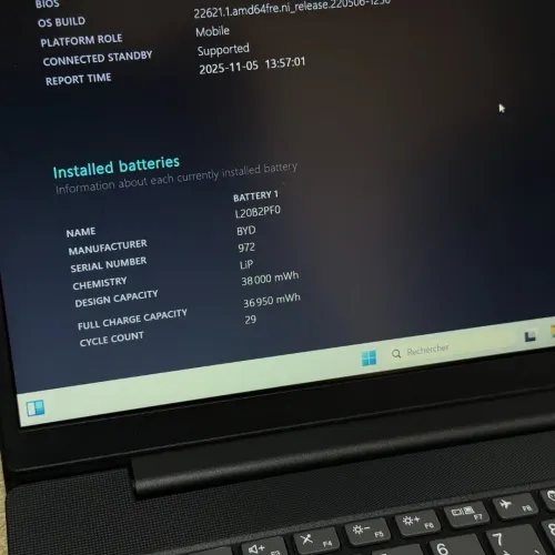 LENOVO V15 G4 / 13th I5-13420H / 8Go DDR4 / 256SSD / 15.6 FHD