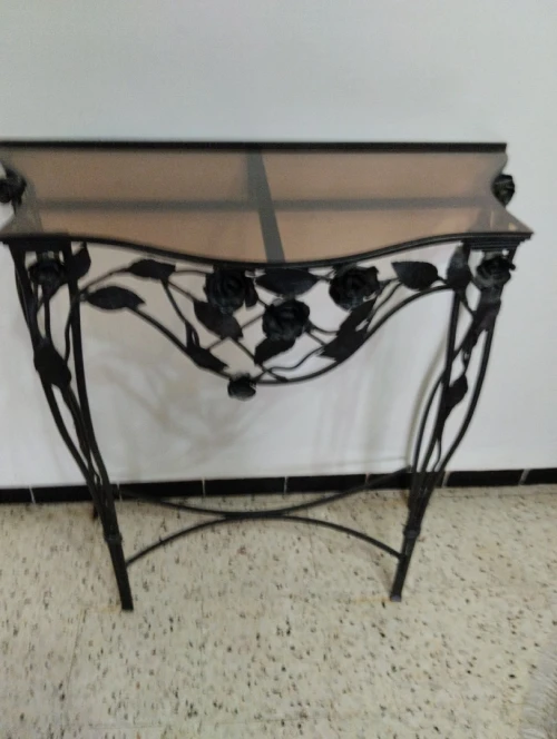 Console en fer forgé