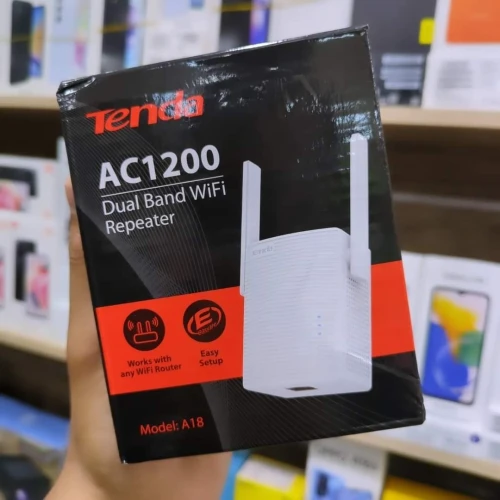 Tenda A18 AC1200 Dual Band WiFi Repeater 
