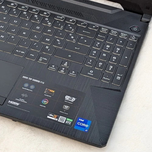 ASUS TUF GAMING F15 i 7-11800H 32GB-1500GB SSD RTX3060 06 GB