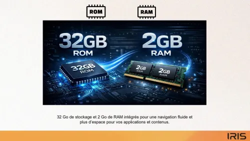 TV IRIS 50 Q7020 QLED ANDROID 14 GOOGLE TV 50POUCES UHD 4K 120Hz