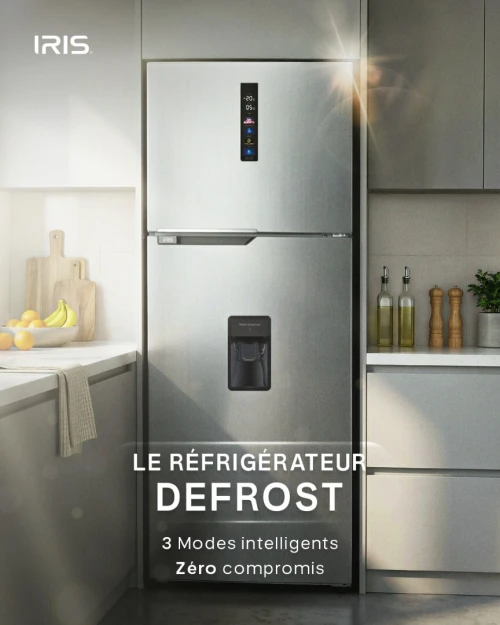 REFRIGERATEUR IRIS IR-DD480 DEFROST (AFFICHEUR DIGITAL)
