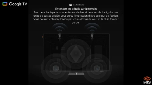 TV IRIS 55"/65" OLED S9900 GOOGLE TV UHD 4K 120Hz