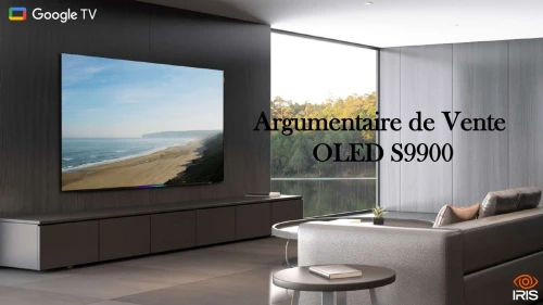 TV IRIS 55"/65" OLED S9900 GOOGLE TV UHD 4K 120Hz