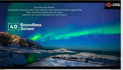 TV IRIS 75 Q7030 QLED ANDROID GOOGLE TV 75POUCES UHD 4K 120Hz