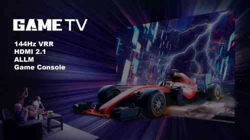 GAMING TV IRIS QLED Q7700 PRO GOOGLE TV UHD 4K 144Hz Matte (55"/65")