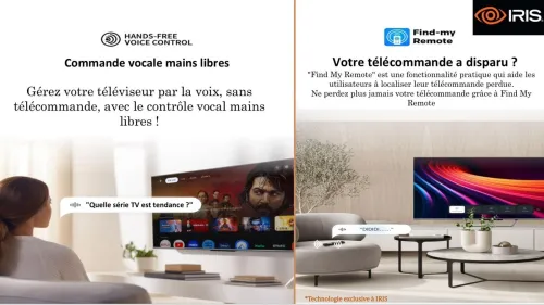 TV IRIS 65 Q7030 QLED+ ANDROID GOOGLE TV 65POUCES UHD 4K