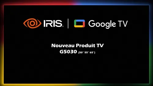 TV IRIS 65 G5030 GOOGLE TV 65POUCES UHD 4K LED