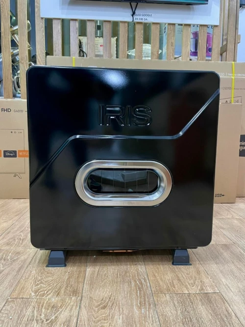 CHAUFFAGE IRIS LAVA NOIR 10KW +DÉTECTEUR