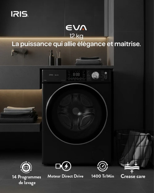 MACHINE A LAVER IRIS EVA 12KG