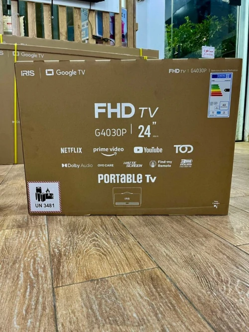 PORTABLE TV IRIS 32" G4030P GOOGLE TV HD LED (Power Bank)
